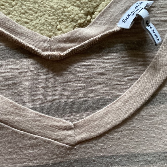 Splendid cotton top, tone on tone stripe - Picture 9 of 9